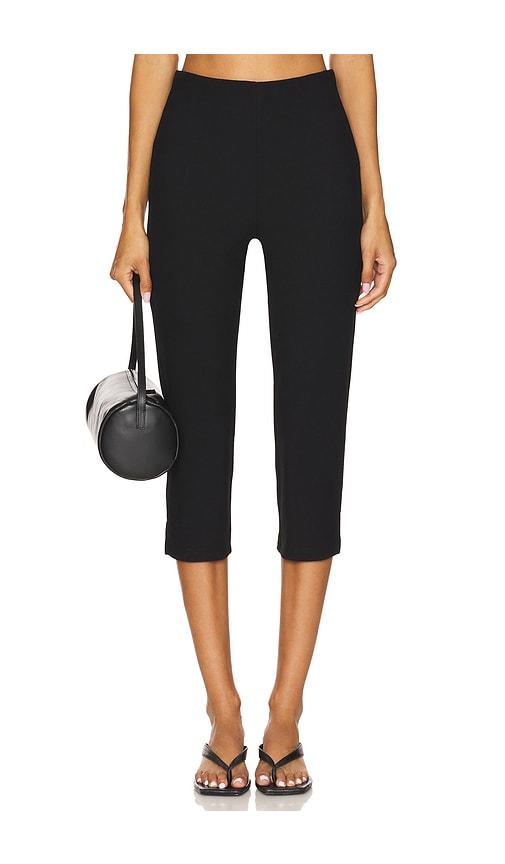 Elodie the Label Ivonne Capri Pants in Black by ELODIE THE LABEL