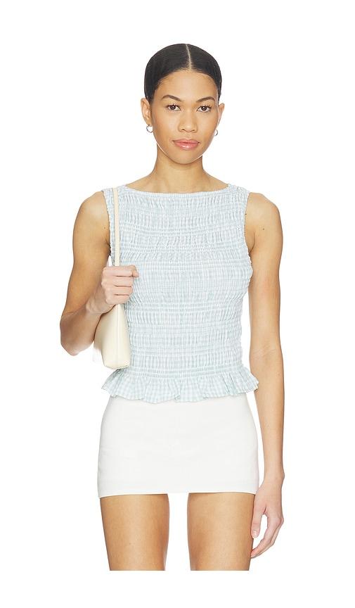 Elodie the Label Tegan Top in Baby Blue by ELODIE THE LABEL