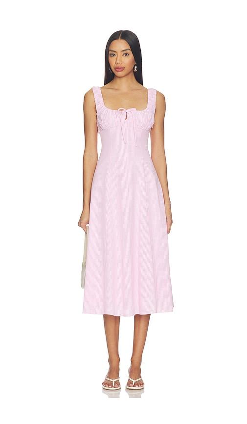 Elodie the Label Tova Dress in Pink by ELODIE THE LABEL