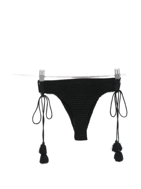Azure crochet bikini bottoms by ELOU