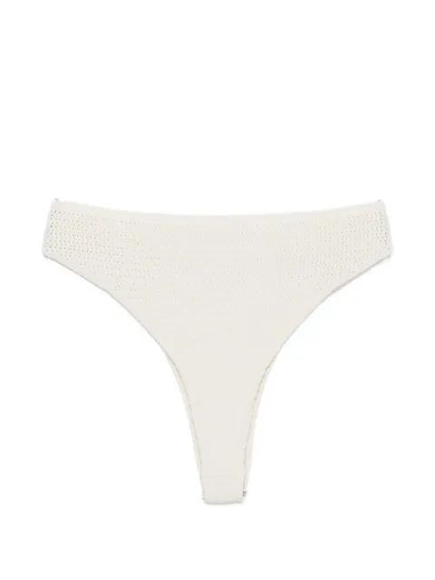 Ora crochet-knit bikini bottoms by ELOU