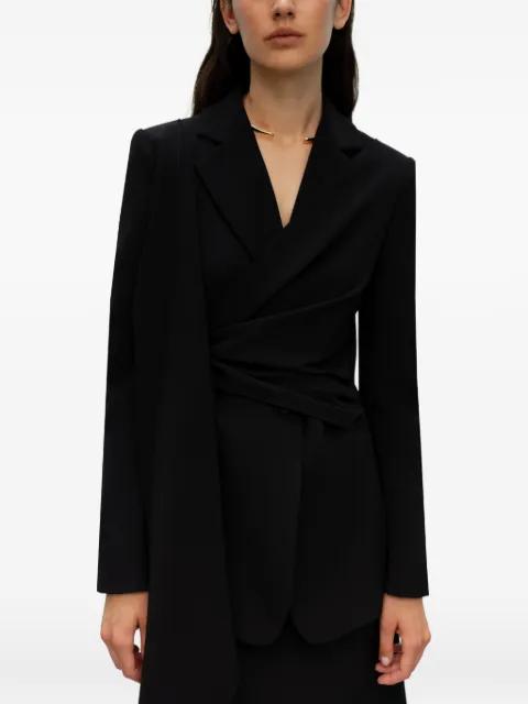 draped blazer by ELY ELY