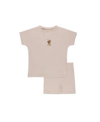 Boys' Organic Bear Collection French Terry Tee and Short Set - Baby by ELY'S&CO.