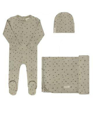 Boys' Printed Palm Trees Collection Layette Set - Baby by ELY'S&CO.