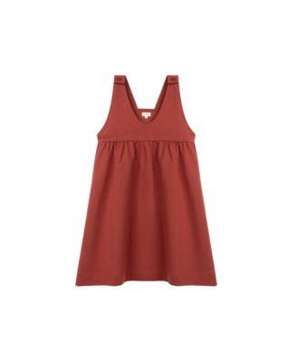 Girls' Cotton Floral Plaid Collection Jumper - Little Kid by ELY'S&CO.