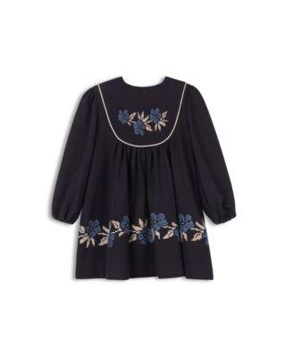 Girls' Stitch Embroidered Wool Collection Dress- Little Kid by ELY'S&CO.
