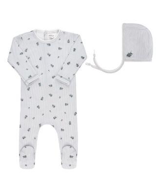 Unisex Berry Collection Footie + Bonnet - Baby by ELY'S&CO.