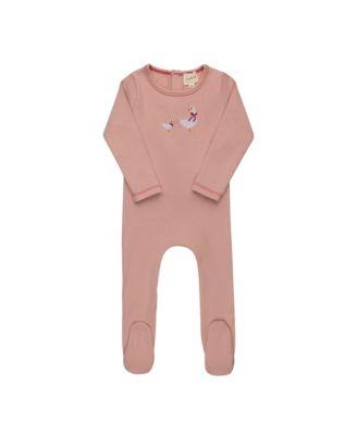 Unisex Cross Stitch Duckling Collection Footie - Baby by ELY'S&CO.