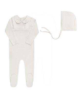 Unisex Embroidered Collar Collection Bodysuit by ELY'S&CO.