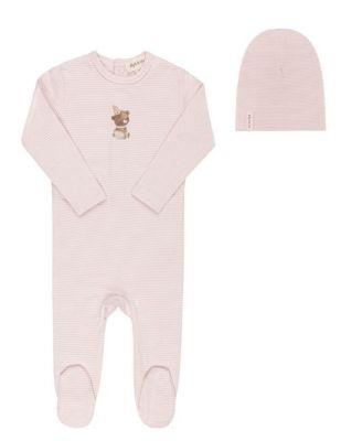Unisex French Terry Footie + Bonnet Bear Collection - Baby by ELY'S&CO.