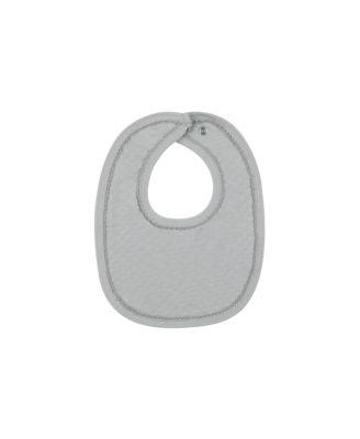 Unisex Heart and Star Button Pointelle Collection Bib - Baby by ELY'S&CO.