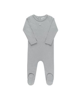 Unisex Heart and Star Button Pointelle Collection Footie - Baby by ELY'S&CO.