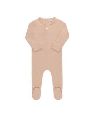 Unisex Heart and Star Button Pointelle Collection Footie - Baby by ELY'S&CO.