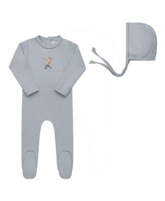 Unisex Playful Mouse Collection Footie Bonnet - Baby by ELY'S&CO.