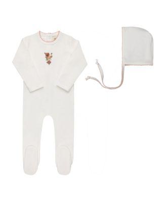 Unisex Playful Mouse Collection Footie Bonnet - Baby by ELY'S&CO.