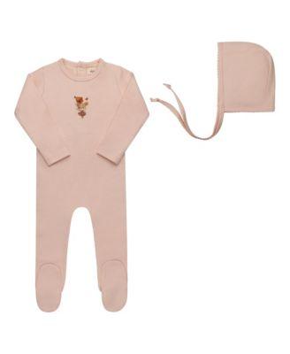 Unisex Playful Mouse Collection Footie Bonnet - Baby by ELY'S&CO.