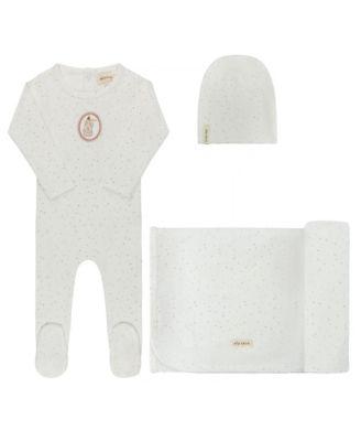 Unisex Speckled Bunny Collection Layette Set - Baby by ELY'S&CO.