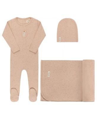 Unisex Speckled Bunny Collection Layette Set - Baby by ELY'S&CO.