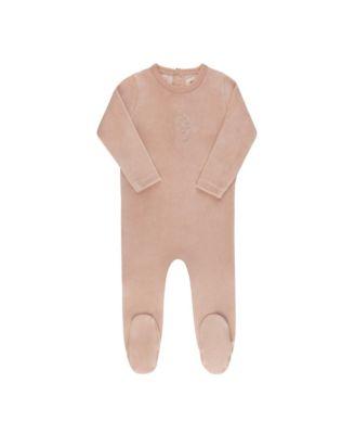 Unisex Velour Center Floral Collection Footie - Baby by ELY'S&CO.
