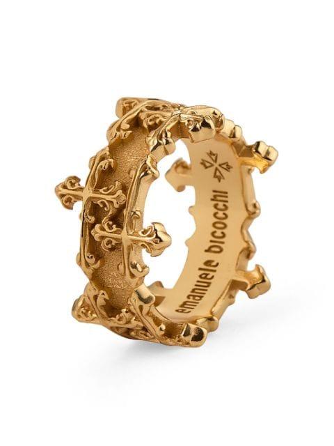 Avelli double band ring by EMANUELE BICOCCHI