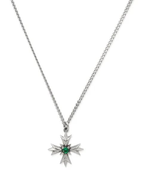 Crest Crystal necklace by EMANUELE BICOCCHI