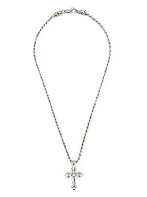 Fleury cross-pendant necklace by EMANUELE BICOCCHI