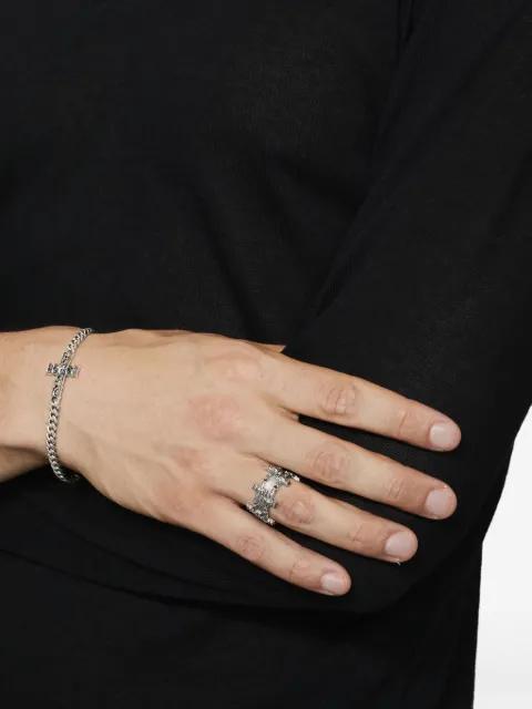 Notre-Dame double-band ring by EMANUELE BICOCCHI