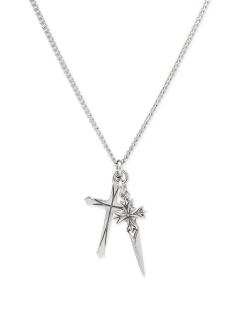 Pugnale+Cross necklace by EMANUELE BICOCCHI