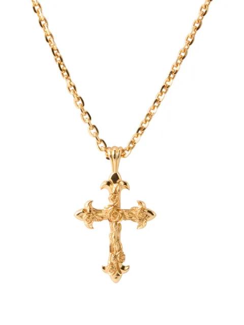 Rose Cross necklace by EMANUELE BICOCCHI