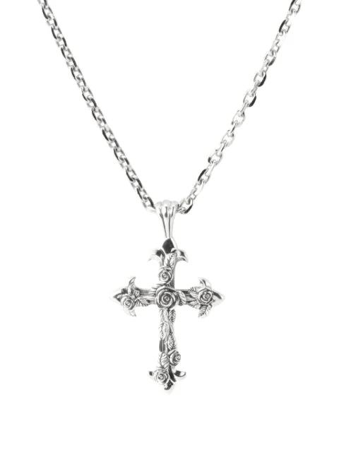 Rose Cross necklace by EMANUELE BICOCCHI