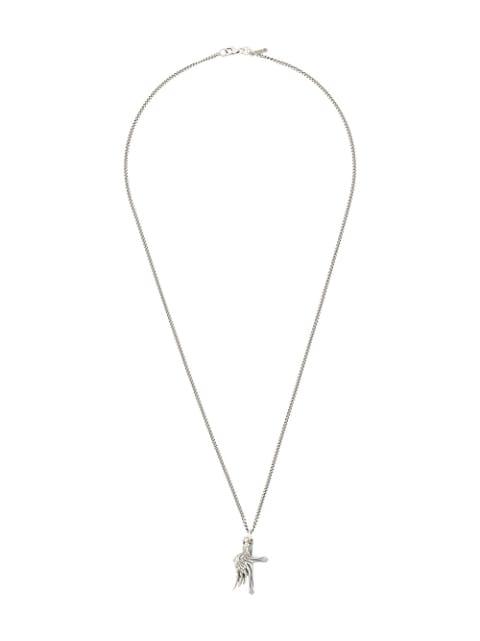 Wing and Cross pendant necklace by EMANUELE BICOCCHI