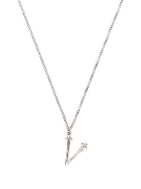 alphabet pendant necklace by EMANUELE BICOCCHI