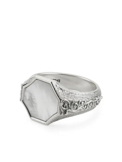 brushed ring by EMANUELE BICOCCHI