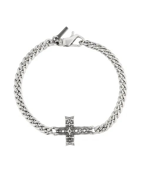 chain Notre-Dame cross bracelet by EMANUELE BICOCCHI