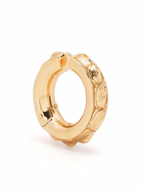 croco-effect ear cuff by EMANUELE BICOCCHI
