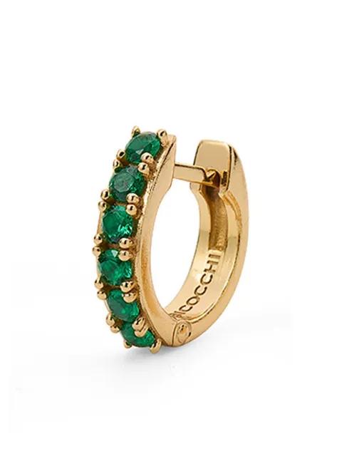 crystal-embellished hoop earring by EMANUELE BICOCCHI