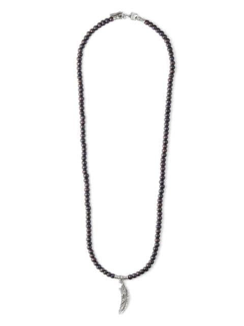 feather charm necklace by EMANUELE BICOCCHI