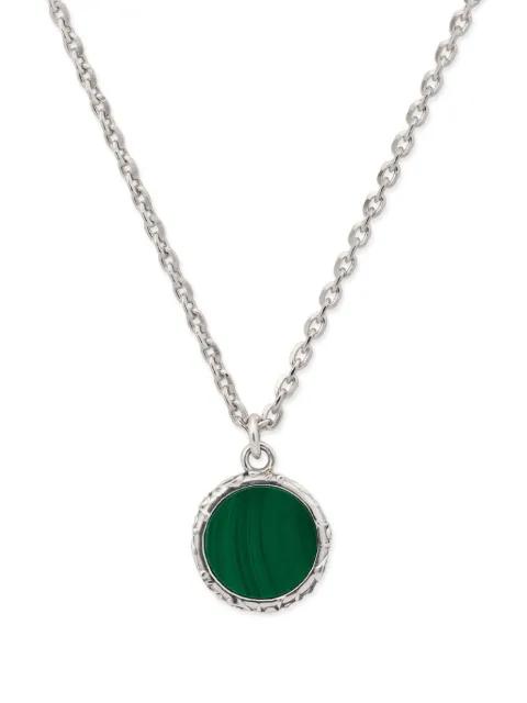 flourish amulet malachite necklace by EMANUELE BICOCCHI