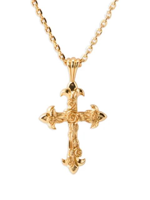 large Fleury Cross necklace by EMANUELE BICOCCHI