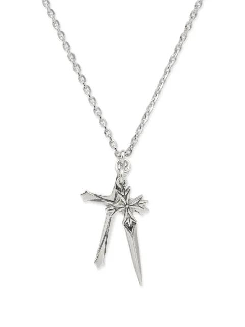 large Pugnale+Cross necklace by EMANUELE BICOCCHI