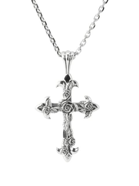 large Rose Cross necklace by EMANUELE BICOCCHI