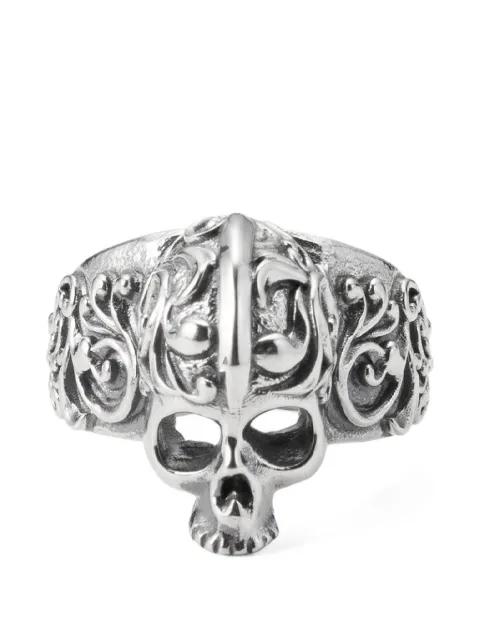 large skull ring by EMANUELE BICOCCHI
