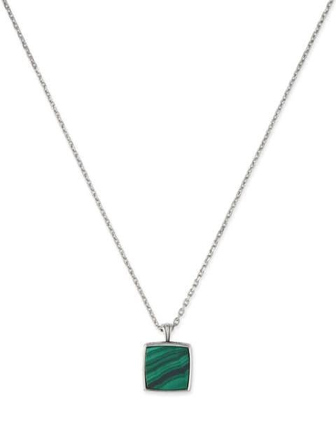 malachite-amulet necklace by EMANUELE BICOCCHI