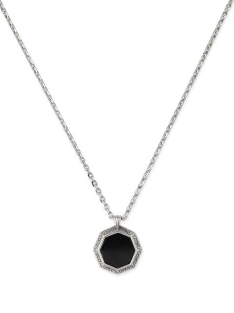 octagon onyx necklace by EMANUELE BICOCCHI