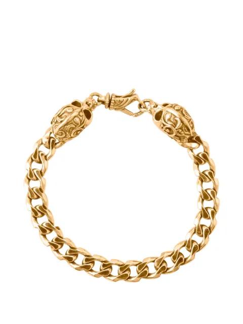 skull-embellished chain bracelet by EMANUELE BICOCCHI
