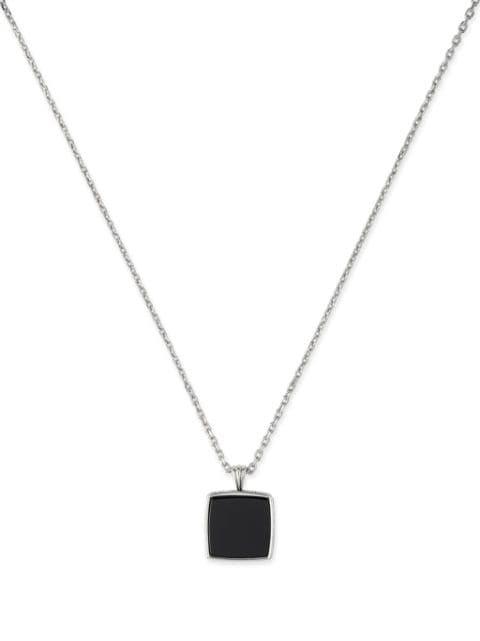 square onyx pendant necklace by EMANUELE BICOCCHI