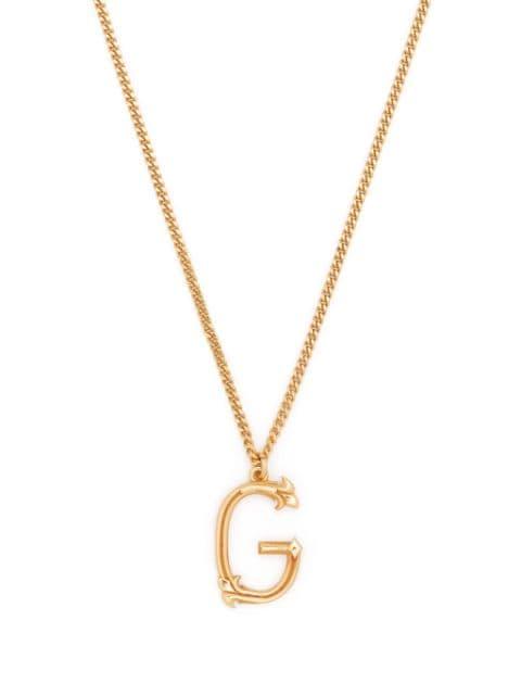 statement-pendant polished-finish necklace by EMANUELE BICOCCHI