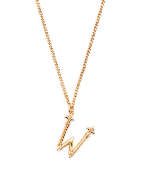 statement-pendant polished-finish necklace by EMANUELE BICOCCHI