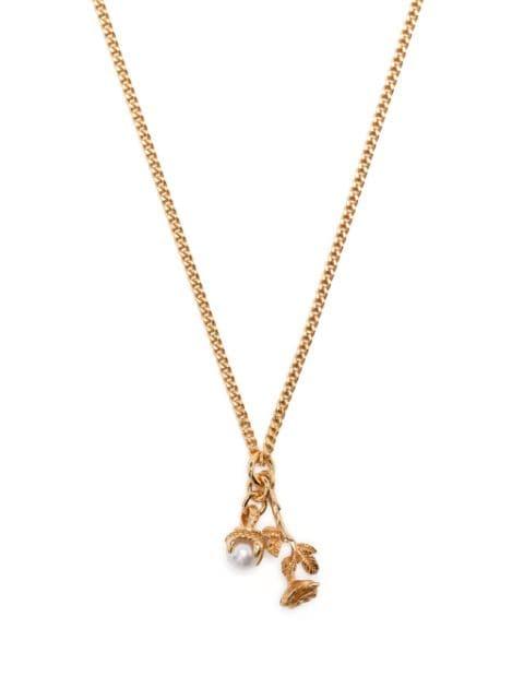 statement-pendant polished-finish necklace by EMANUELE BICOCCHI