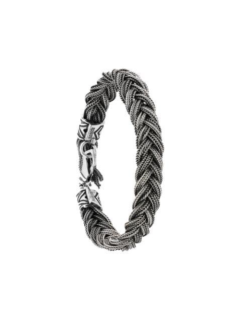 woven chain bracelet by EMANUELE BICOCCHI